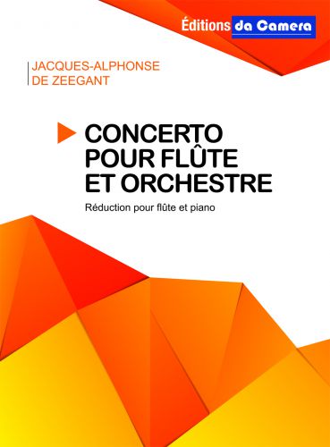 couverture Concerto pour flute (reduction piano) DA CAMERA