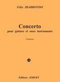 couverture Concerto pour guitare Jobert