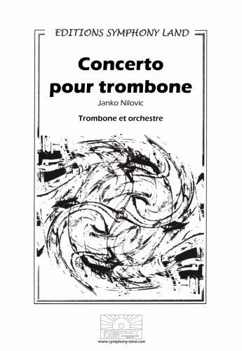 couverture Concerto Pour Trombone et Orchestre Symphony Land