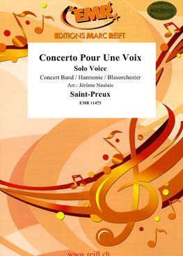 couverture Concerto Pour Une Voix Voice Solo Marc Reift
