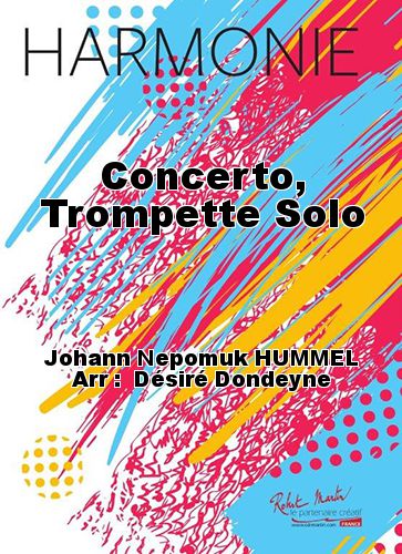 couverture Concerto, Trompette Solo Robert Martin