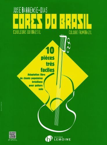 couverture Cores do Brazil Editions Henry Lemoine