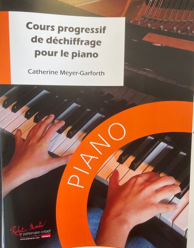 couverture Cours Progressif de Dchiffrage Pour le Piano Robert Martin