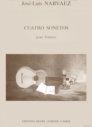 couverture Cuatro sonetos Editions Henry Lemoine