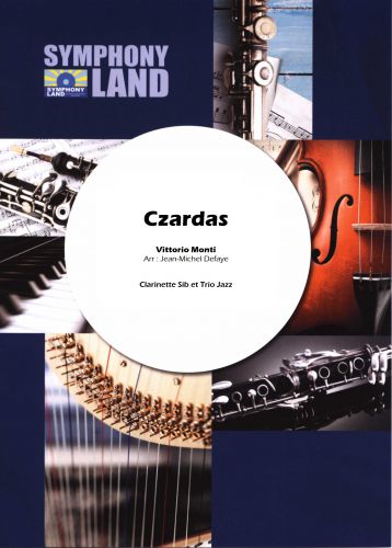 couverture Czardas (Clarinette Sib et Trio Jazz) Symphony Land
