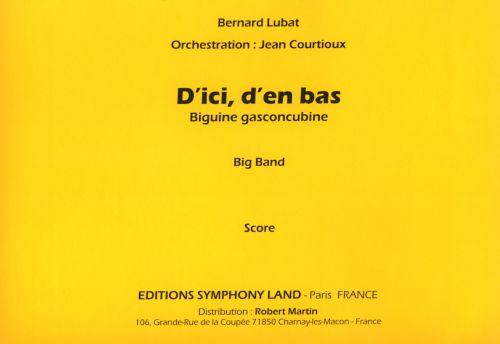 couverture D'ICI D'EN BAS Symphony Land