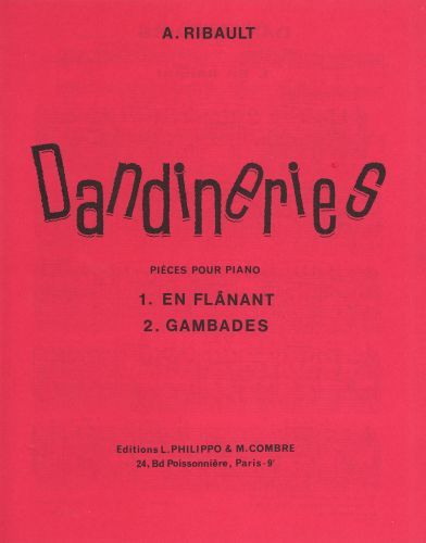couverture Dandineries (2) En fl�nant - Gambades Combre