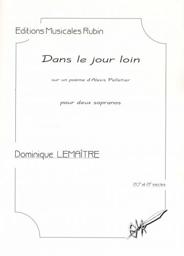 couverture Dans le jour loin pour deux sopranos Rubin