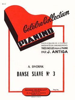 couverture Danse slave n3 - Pianino 117 Delrieu