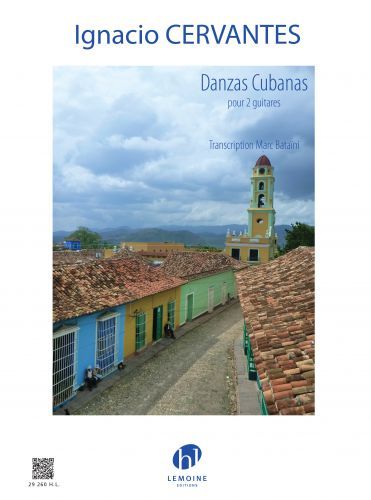 couverture Danzas cubanas Editions Henry Lemoine
