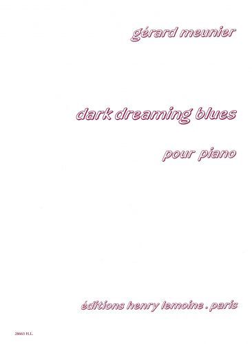 couverture Dark dreaming blues Editions Henry Lemoine