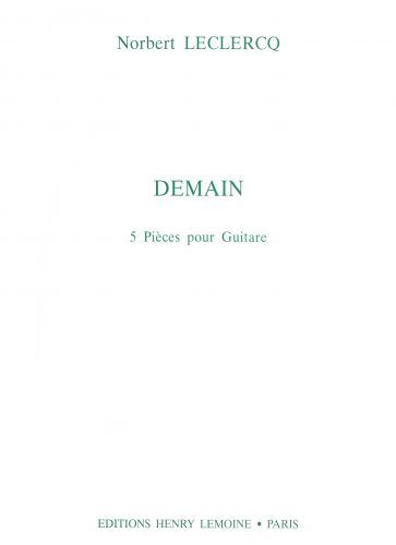 couverture Demain - 5 Pices Editions Henry Lemoine