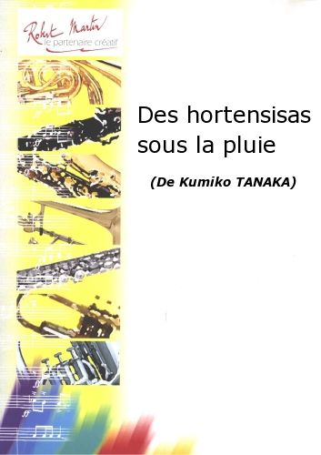 couverture Des Hortensias Sous la Pluie Pour Trombone En Ut et Piano Robert Martin
