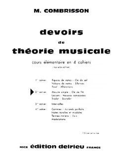 couverture Devoirs de théorie Vol.2 Delrieu