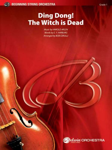 couverture Ding Dong! The Witch Is Dead (from The Wizard of Oz) Warner Alfred