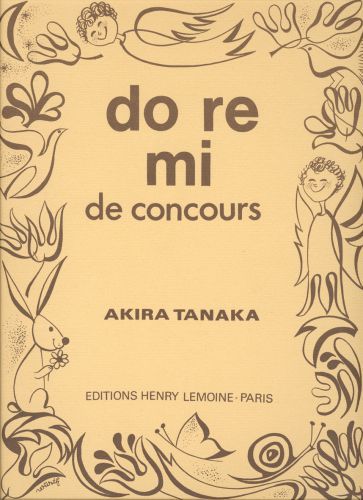 couverture Do R Mi de Concours Editions Henry Lemoine