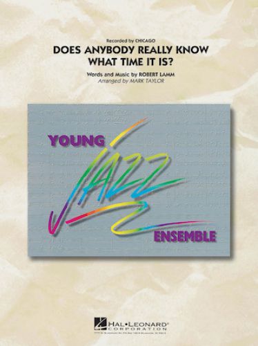 couverture Does Anybody Really Know What Time It Is? Hal Leonard