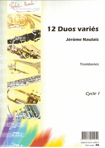 couverture Douze Duos Variés Robert Martin