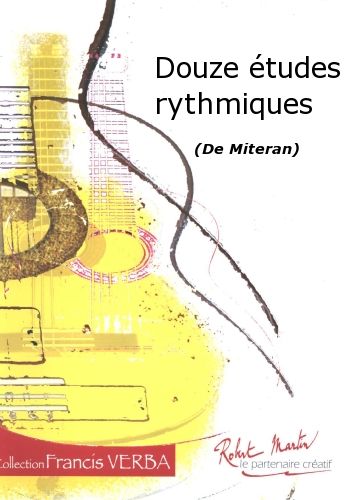 couverture Douze tudes Rythmiques Editions Robert Martin