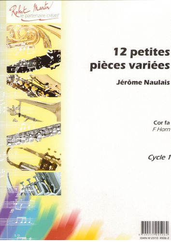 couverture Douze Petites Pices Varies Editions Robert Martin