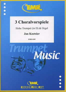 couverture Drei Choralvorspiele (Trompete In D) Marc Reift
