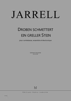 couverture Droben Schmettert ein greller Stein Editions Henry Lemoine