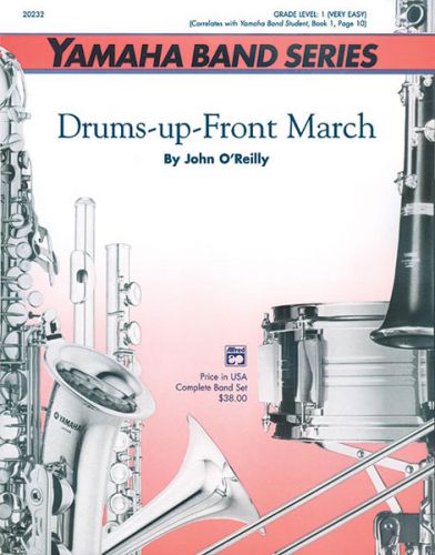 couverture Drums-up-Front March ALFRED