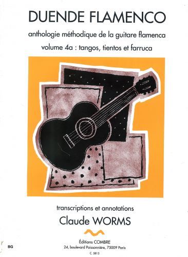 couverture Duende flamenco Vol.4A - Tangos, tientos et farruca Combre
