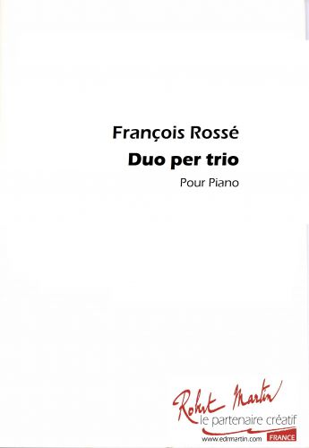 couverture DUO PER TRIO Editions Robert Martin