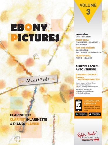 couverture EBONY PICTURES Volume 3 Editions Robert Martin