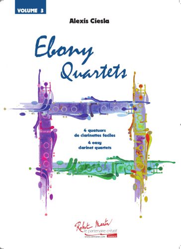 couverture EBONY QUARTETS VOL.3 Editions Robert Martin