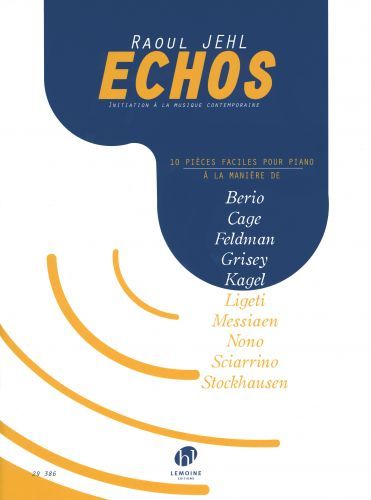 couverture Echos Editions Henry Lemoine