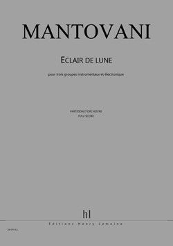 couverture Eclair de Lune Editions Henry Lemoine