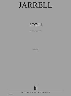 couverture Eco III Editions Henry Lemoine
