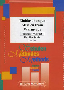 couverture Einblas�bungen / Warm-Ups Marc Reift