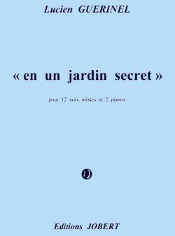 couverture En un jardin secret Jobert