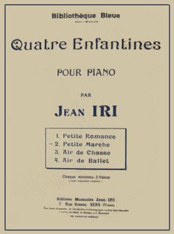 couverture Enfantines (4) Petite marche Combre