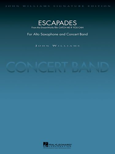 couverture Escapades (from CATCH ME IF YOU CAN) Hal Leonard