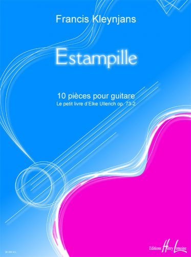 couverture Estampille Op.73-3 Editions Henry Lemoine