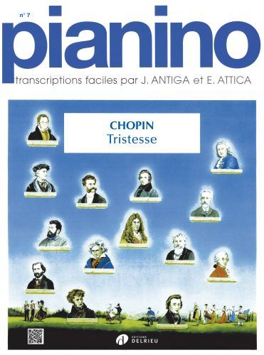 couverture Etude Op.10 n°3 Tristesse - Pianino 7 Delrieu