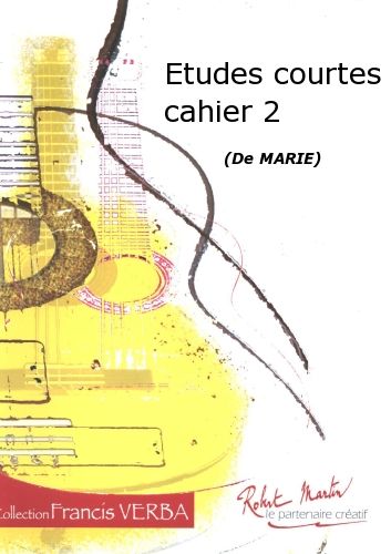 couverture Etudes Courtes Cahier 2 Editions Robert Martin