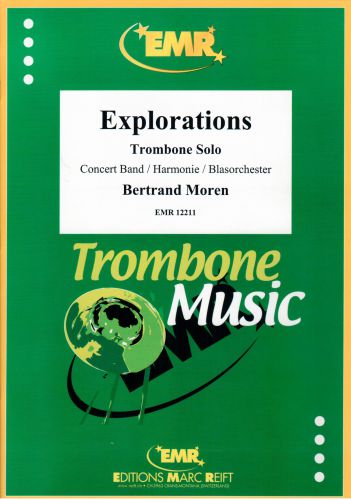 couverture Explorations Trombone Solo Marc Reift