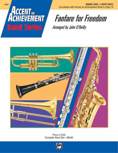 couverture Fanfare for Freedom ALFRED