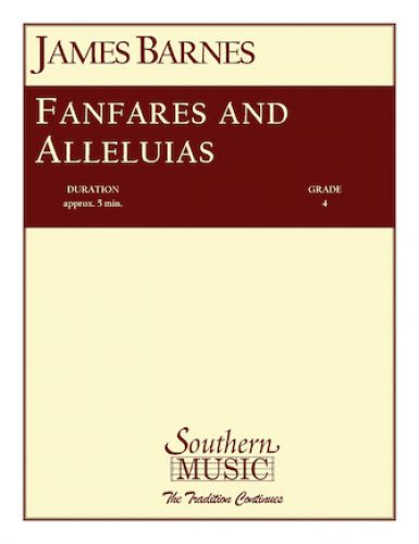 couverture Fanfares And Alleluias Southern Music Company