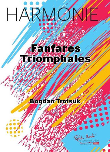 couverture Fanfares Triomphales Robert Martin