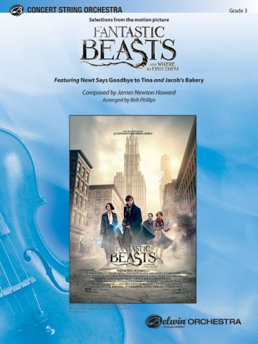 couverture Fantastic Beasts and Where to Find Them ALFRED