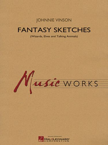 couverture Fantasy Sketches Hal Leonard