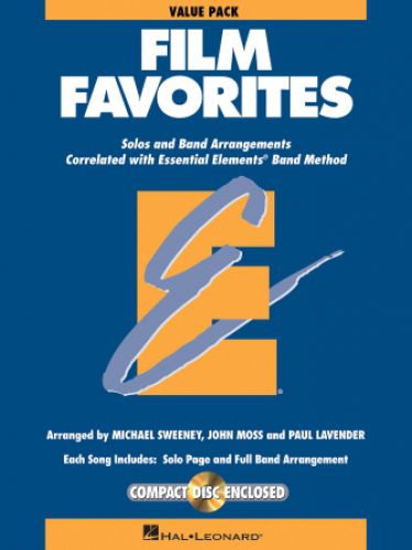 couverture Film Favorites - Value Pack (Komplettpaket) Hal Leonard