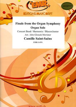 couverture Finale from the Organ Symphony Organ Solo Marc Reift