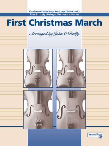 couverture First Christmas March ALFRED